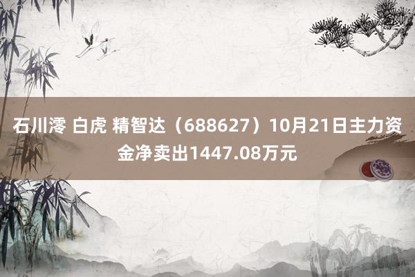 石川澪 白虎 精智达（688627）10月21日主力资金净卖出1447.08万元