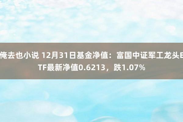 俺去也小说 12月31日基金净值：富国中证军工龙头ETF最新净值0.6213，跌1.07%