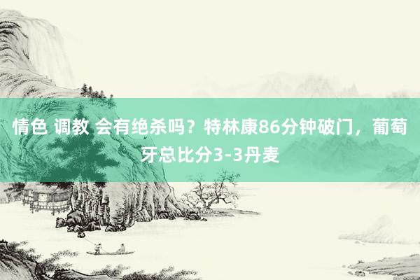 情色 调教 会有绝杀吗？特林康86分钟破门，葡萄牙总比分3-3丹麦